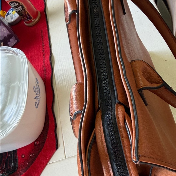 Wrangler Tan Purse with Braided Straps - Picture 7 of 7